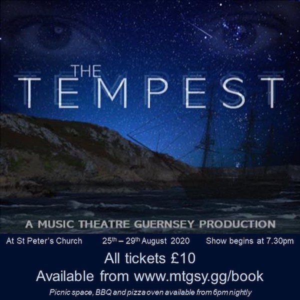 the tempest music theatre Guernsey