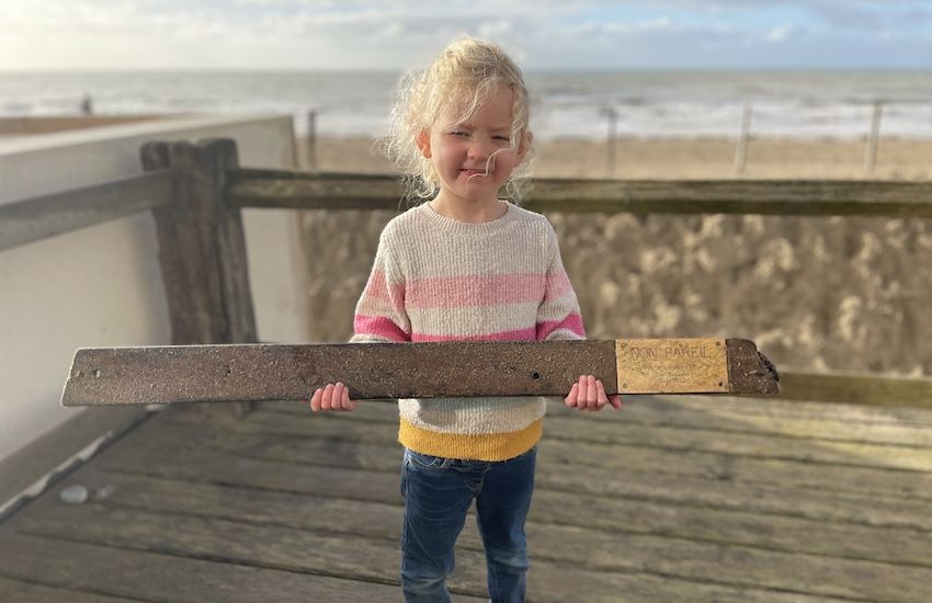 Non Pareil: A small piece of Sark history washes up in Camber Sands