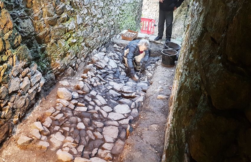 WATCH: Castle Cornet dig nears crucial stage