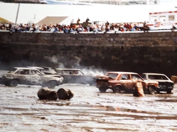 sand racing Martin Dorey harbour