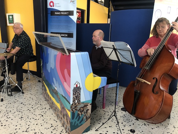 arts commission piano airport