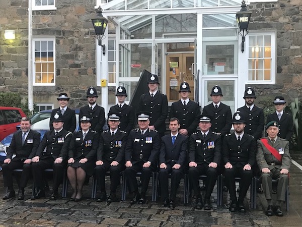 Guernsey Police officers