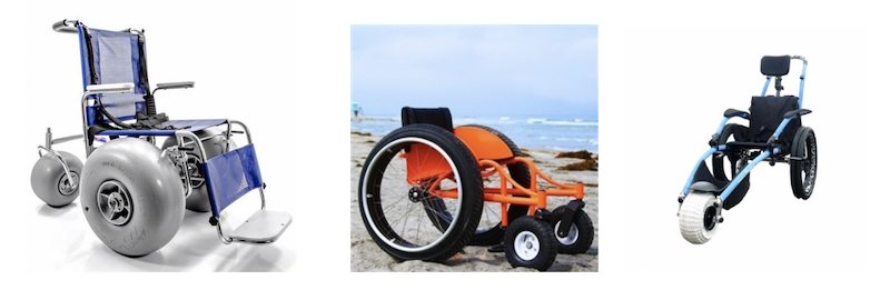 beach wheelchair