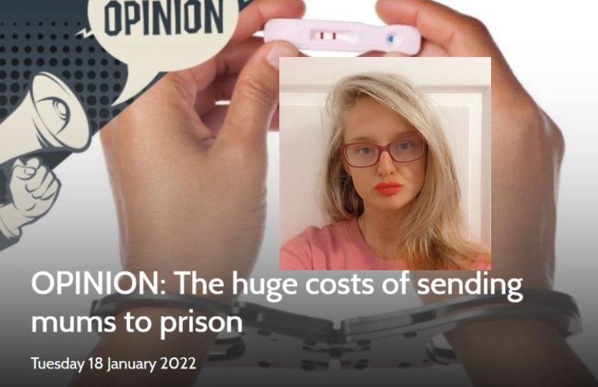 Dr_Rebecca_Tidy_and_image_of_article_on_sending_mums_to_prisons.jpg
