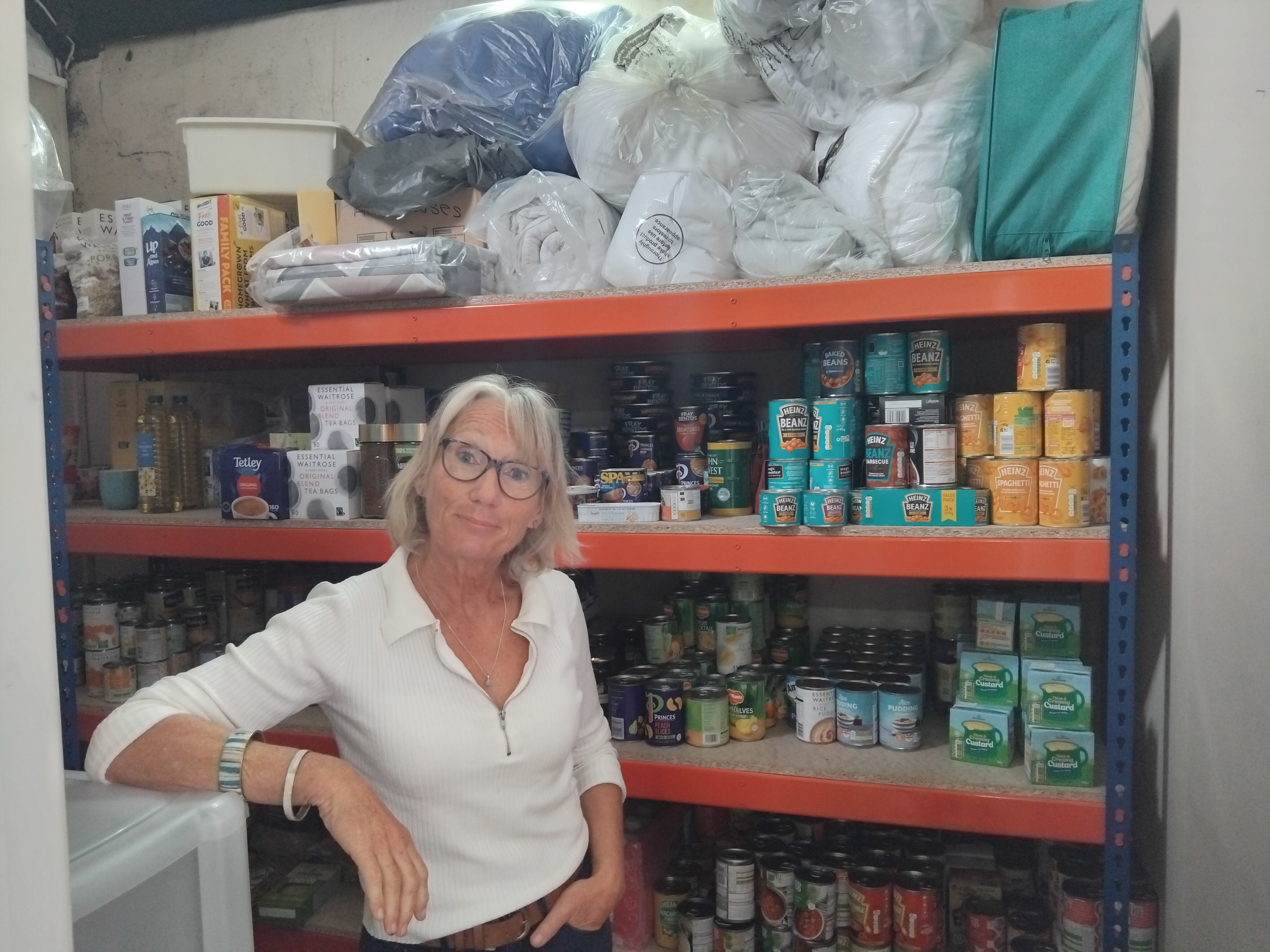 Guernsey welfare service foodbank susi glegg