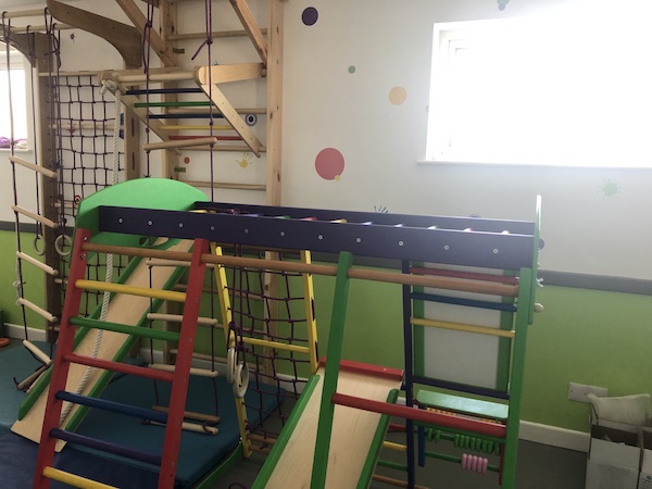 Up climbing therapy area