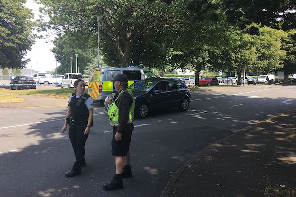 Guernsey Police bomb threat Beau Sejour