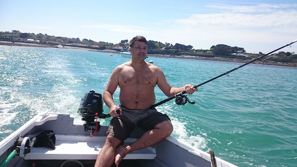 Jamie Le Tissier fishing