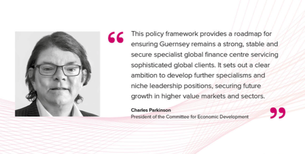 Charles Parkinson finance sector policy framework