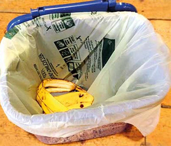 Food waste rubbish