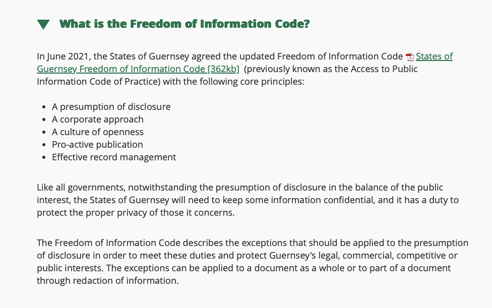 freedom of information 