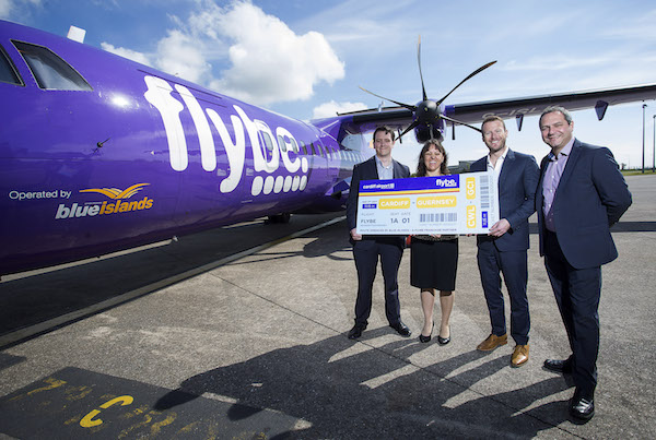 Blue Islands Flybe Cardiff 