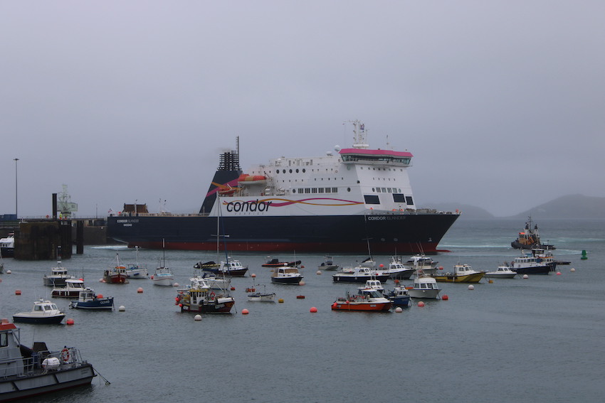 Condor's new ferry pulled from service due to tech issue
