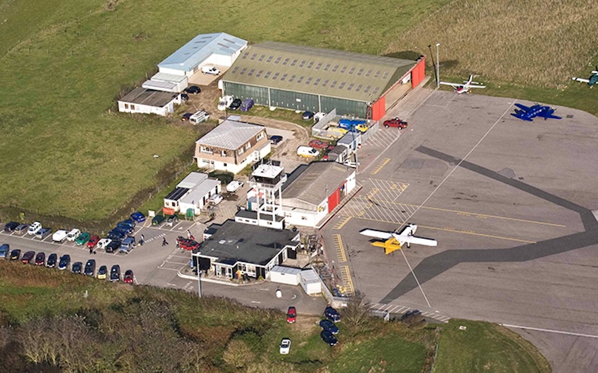 Alderney airport correct size