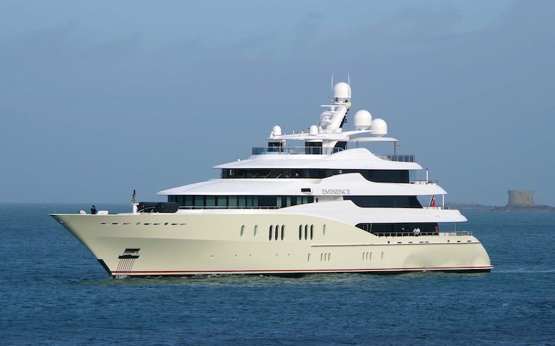 78 Metre Superyacht Pays A Flying Visit Bailiwick Express