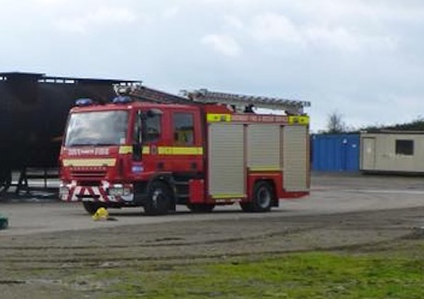 Guernsey fire engine