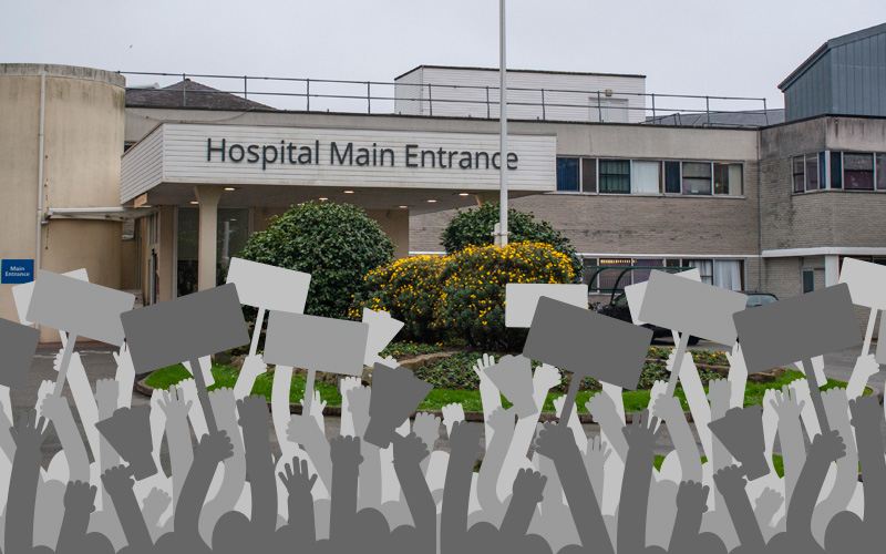 hospital strike 