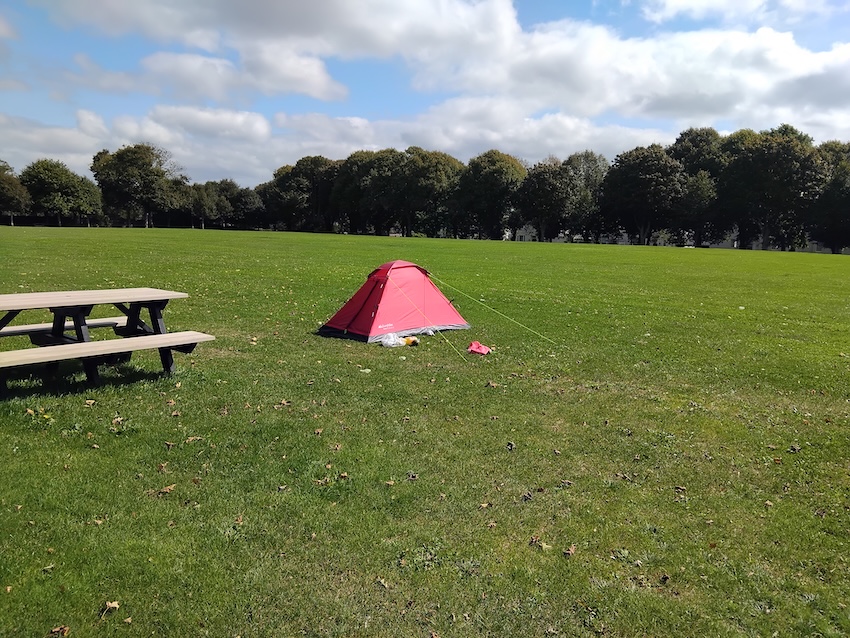 Cambridge park tent