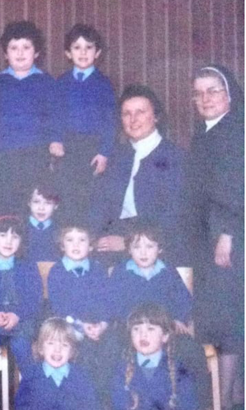 notre dame sister Marie Paul mrs Thompson children 1980s