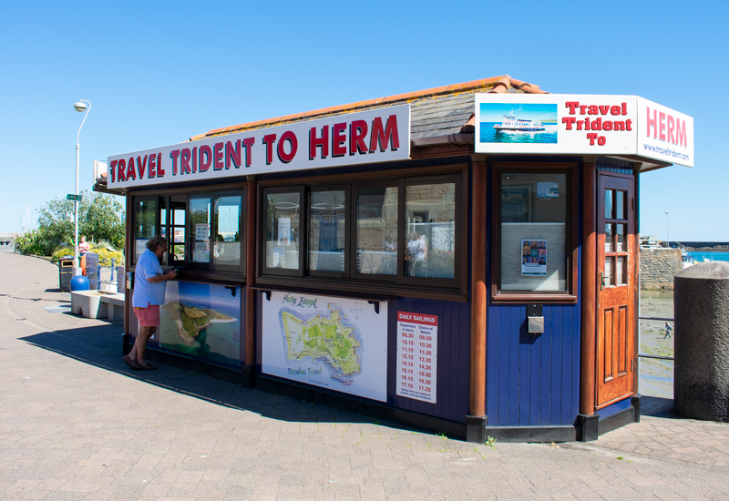 Herm Travel Trident Ticket Office / Hut