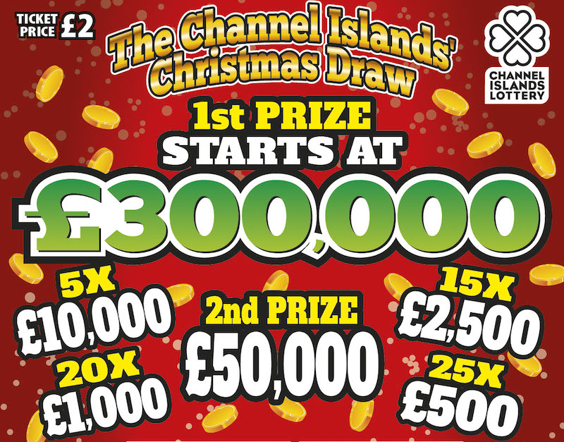 £3 Christmas Lottery tickets scratched | Bailiwick Express