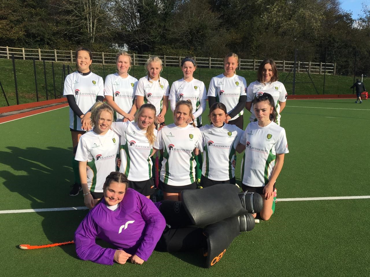 Ravenscroft Girls U16 hockey team