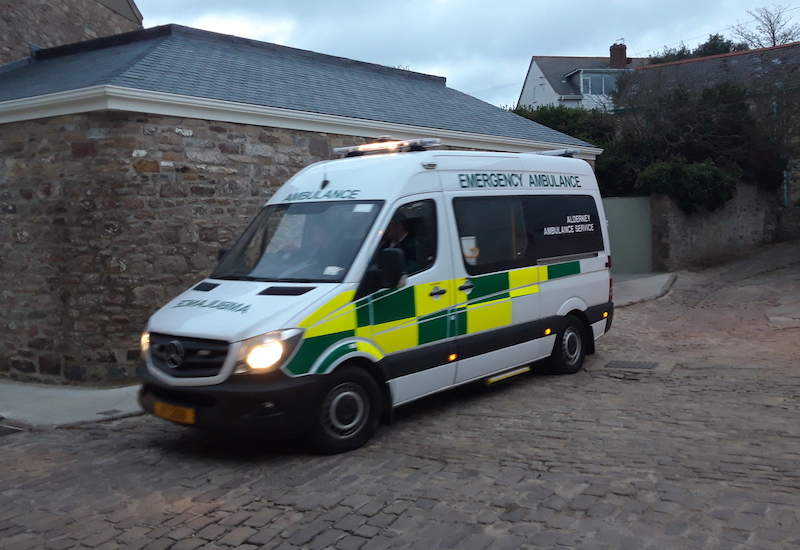 Alderney ambulance 