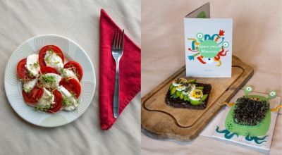 Start-up creates seed-filled greetings cards that grow into healthy edible plants