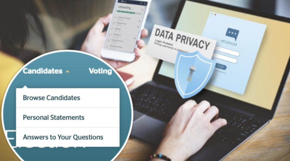 Data rules see election information removed