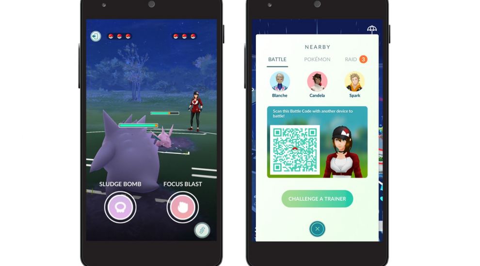 Pokemon Go players will be able to challenge others for the first time