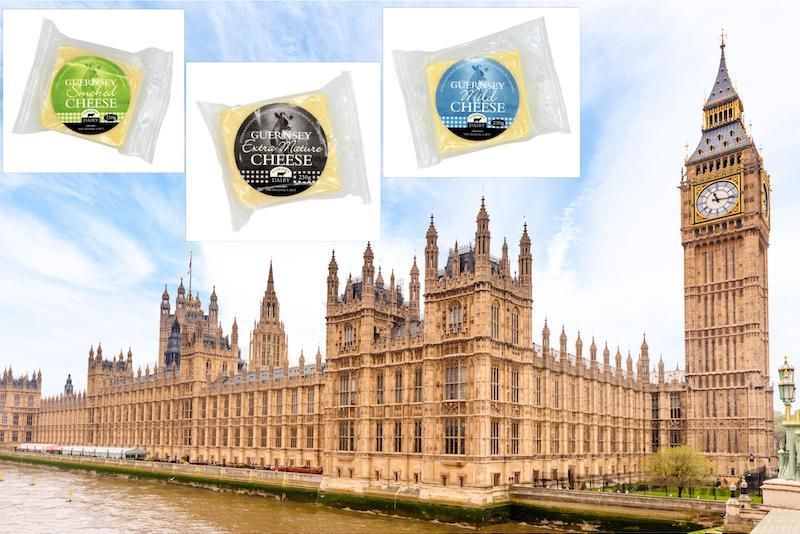 Guernsey cheese enjoyed by Parliament