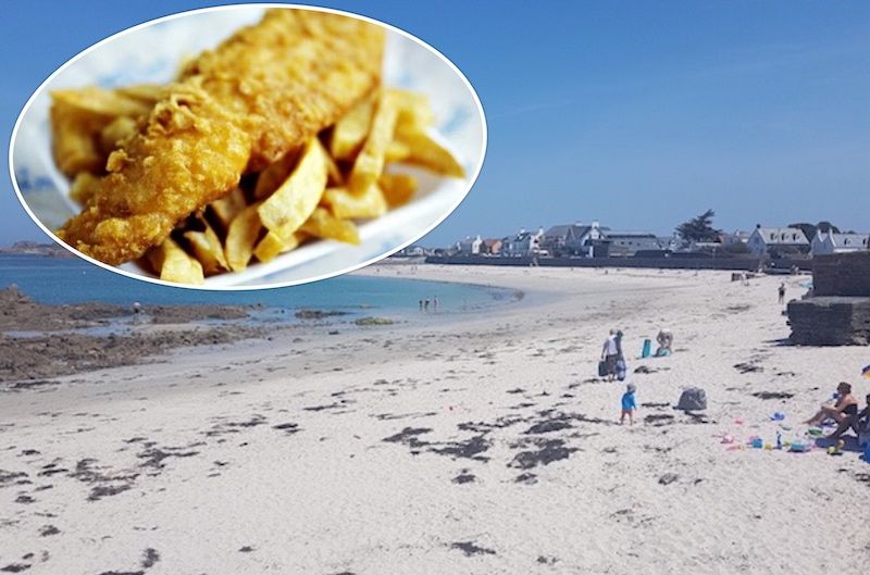Chips and a beer on the beach?