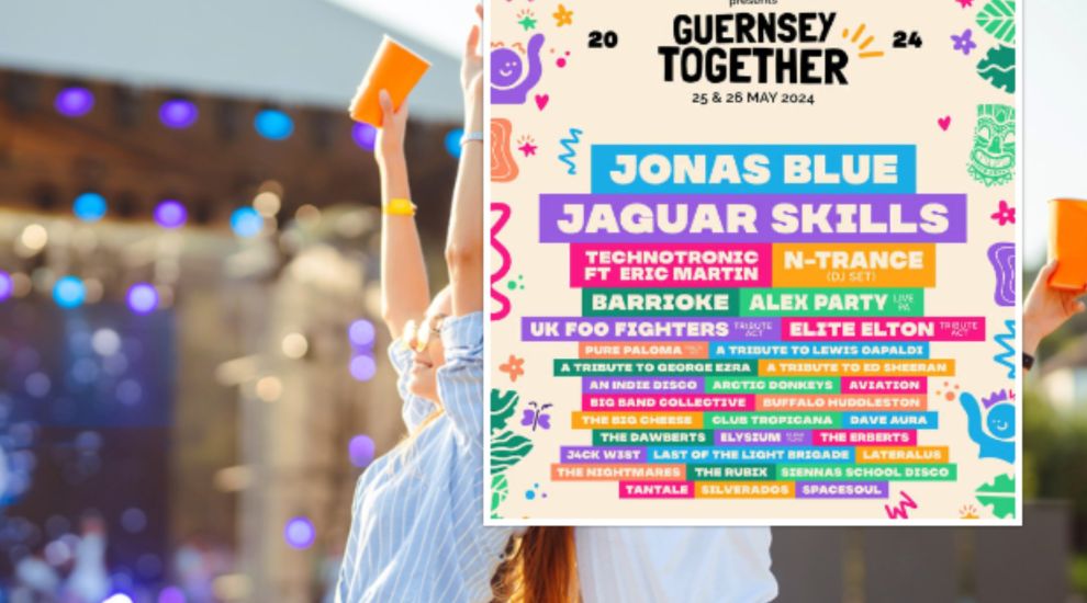 Stage times as Guernsey gets together for music festival