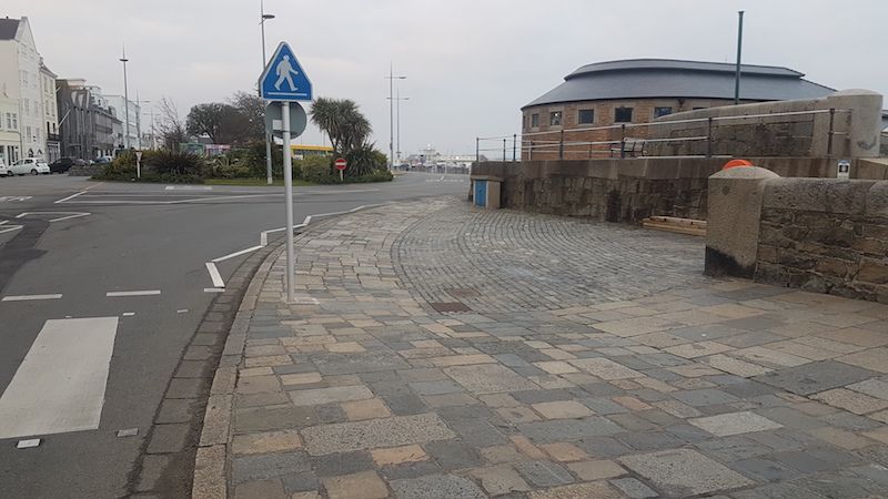 Railings considered as inconsiderate parkers put pedestrians at risk