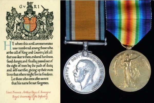 RGLI medals sell at London auction house