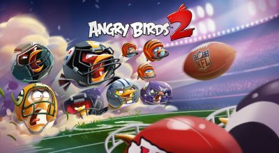 Angry Birds is getting pumped up for the Super Bowl with its own NFL-inspired mini games