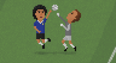 Meet the 8-bit artist turning classic footballing moments into pure nostalgia