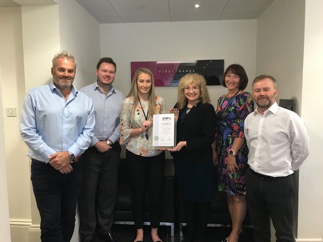 First Names Group Guernsey achieves STEP employer accreditation