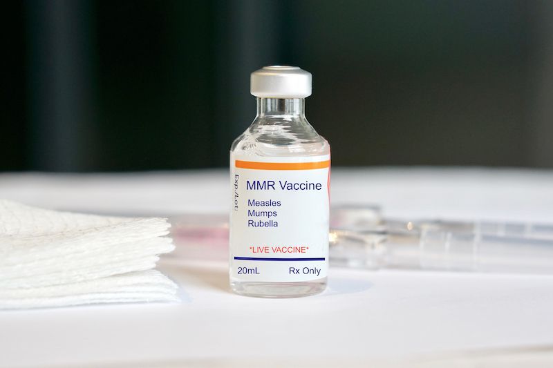 Measles vaccination rates remain high