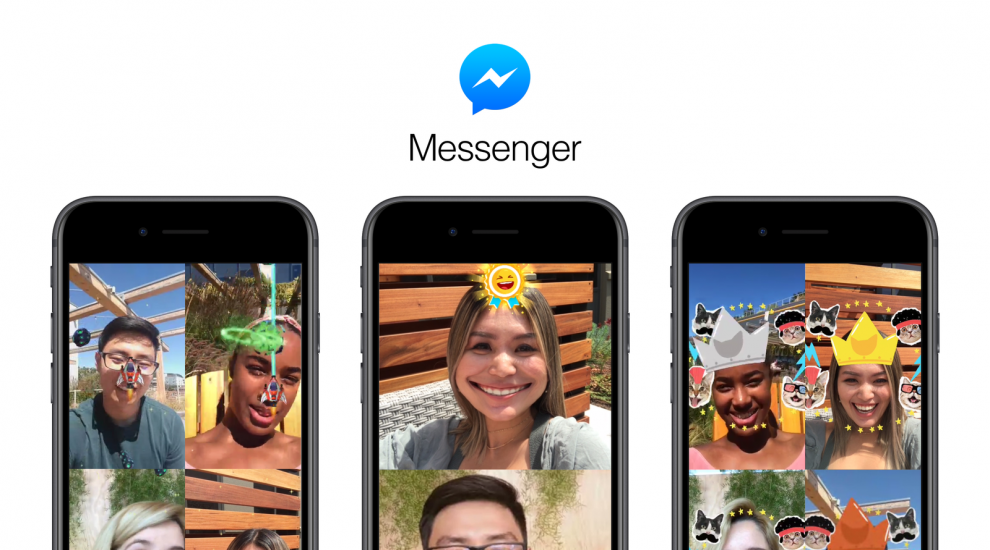 You can now play augmented reality games with friends on Facebook Messenger