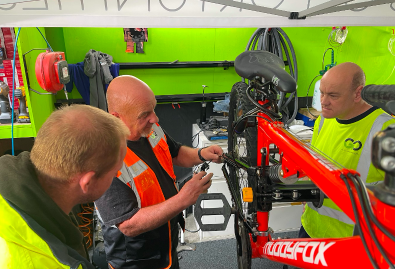 GO launches Cycle Repair Workshop