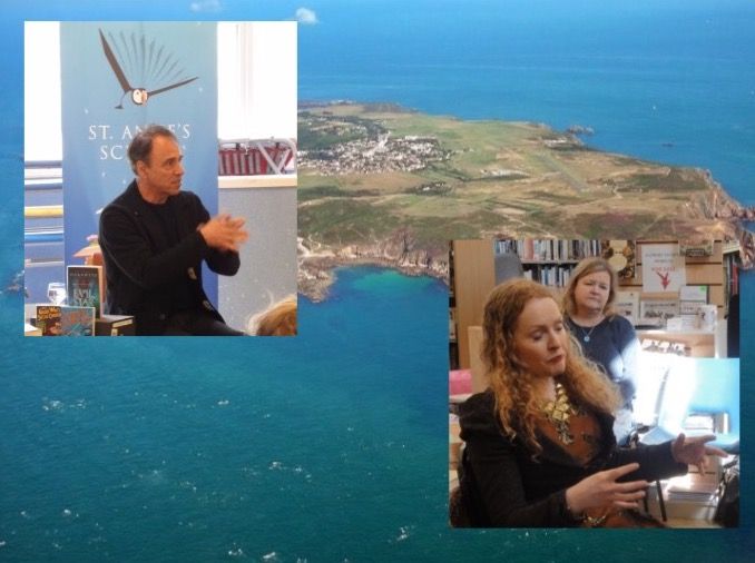 Authors attract visitors to Alderney