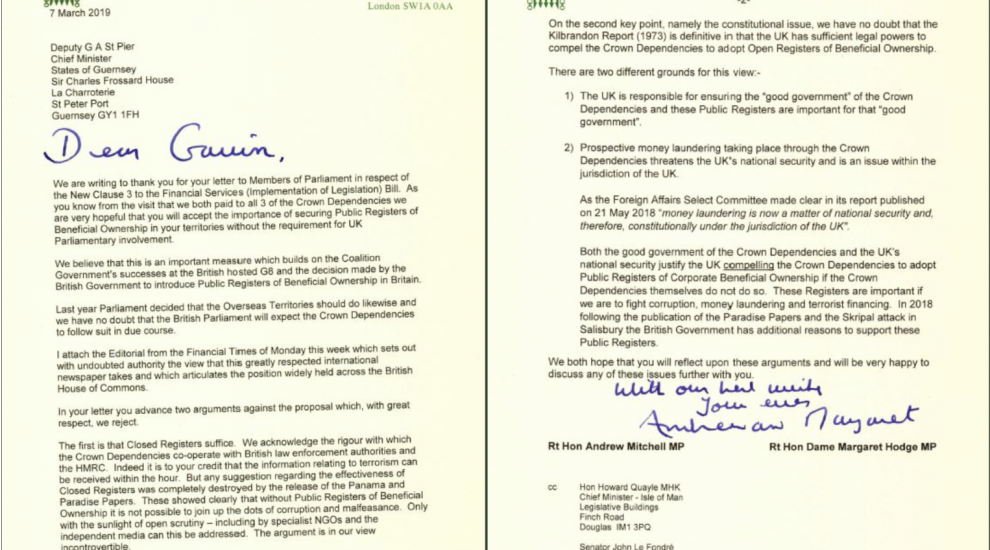MPs 'respect but reject' Chief Minister's letter to Parliament