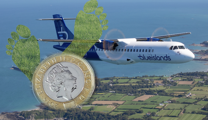 £1 added to Blue Islands flights for Jersey-based carbon offset scheme