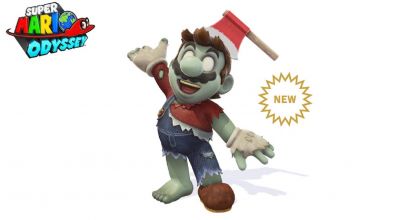 Zombie outfit comes to Super Mario Odyssey just in time for Halloween