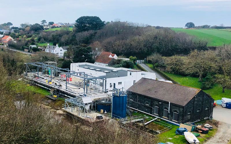 Guernsey Water undertakes significant refurbishment of St Saviour’s Water Treatment Works