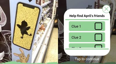 Sainsbury’s launches augmented reality Easter bunny hunt app