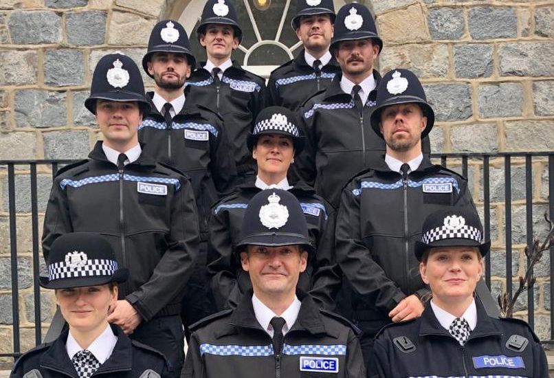 Highest new police intake for 