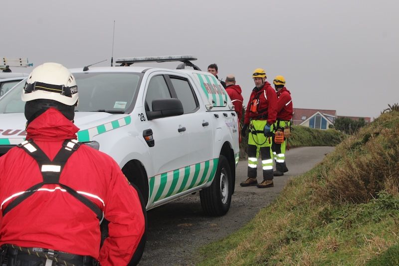 Drone assists in Torteval cliff rescue for man and his dog