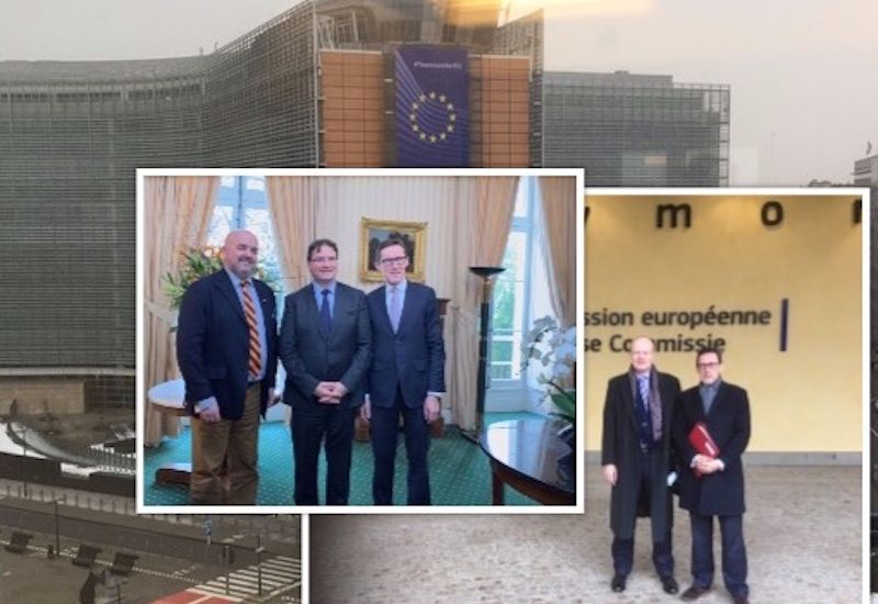 Guernsey politicians get chatting in Paris & Brussels